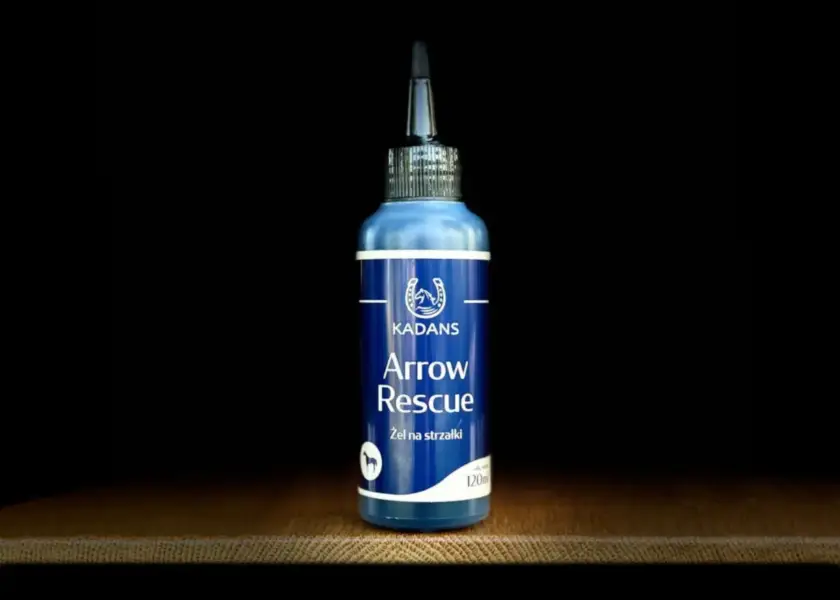 Preparation for rotting darts for horses