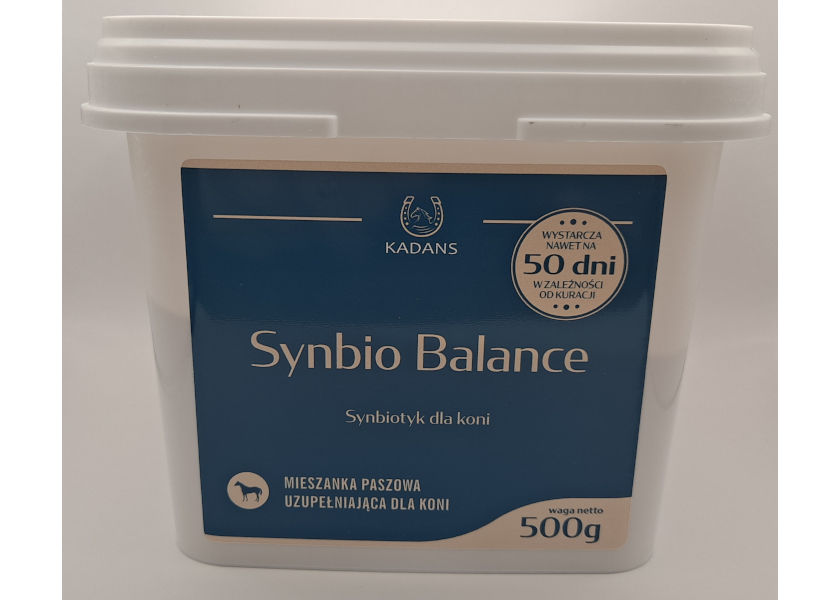 Synbiotyczny preparat dla koni